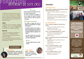 formation Référent de site